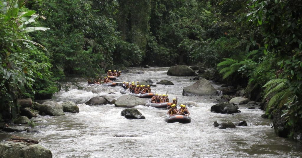Ubud Ayung River Rafting Activities