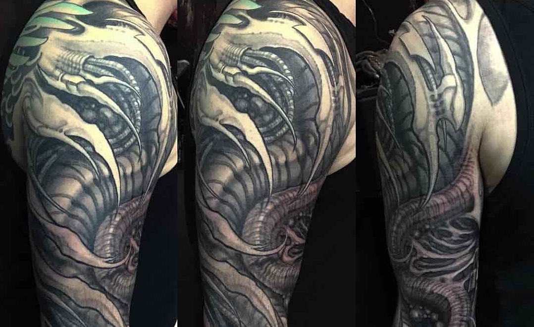 What are Biomechanical Tattoos? | Remington Tattoo Parlor