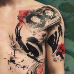 Trash Polka Tattoos: A Captivating Style of Tattoo Art