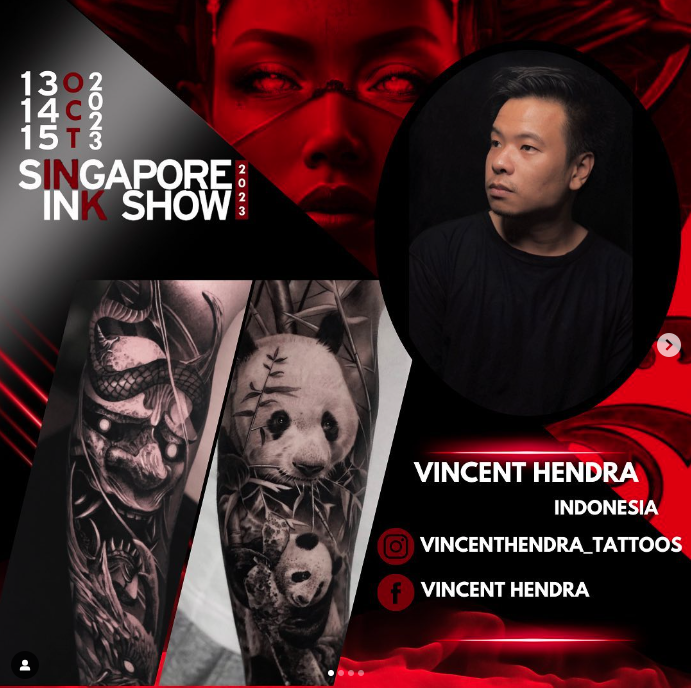 sat tattoo artist join the singapore tattoo competition