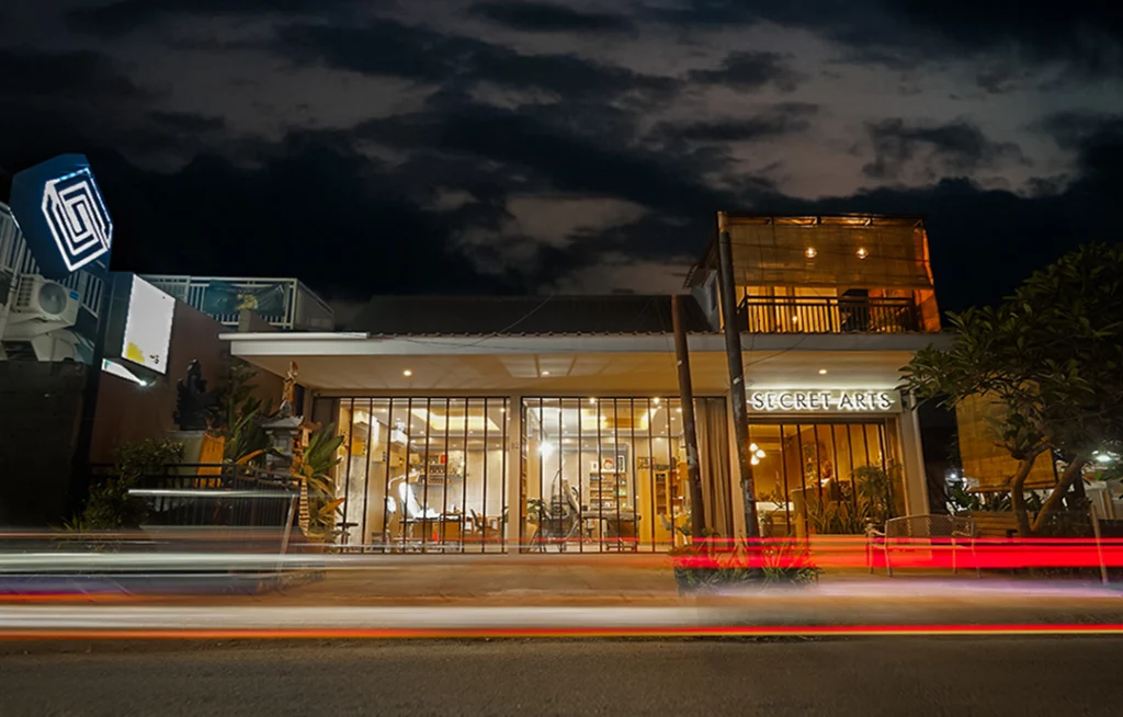 Private tattoo session at Secret Arts Studio Canggu, Bali